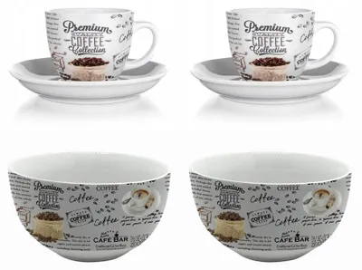 Image de Banquet Service Petit Déjeuner Café Tasses Bols
