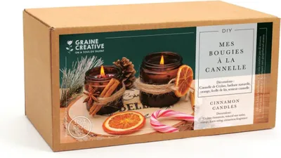 Image de Coffret bougies cannelle