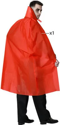 Image de Cape Rouge Vampire Polyester (taille unique)