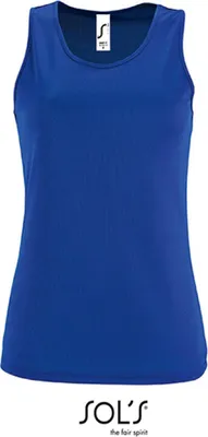 Produktbild von SOLs 02117 | Damen Sports Tank Top Sporty - Farbe: Royal Blue - Größe: XL