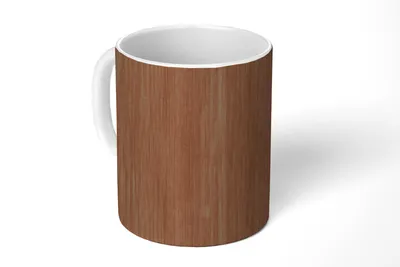 Obrázek produktu pro MuchoWow® Šálek na kávu Šálek na kávu Hrnek na kávu 350 ml Dřevo - pařez - vzoryŠálek na čaj - Foto hrnek