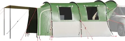 Immagine prodotto di vidaXL Tenda auto 4 persone verde impermeabile