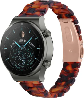 Produktbild von Strap-it Huawei Watch GT 2 Pro Armband Resin (Lava)
