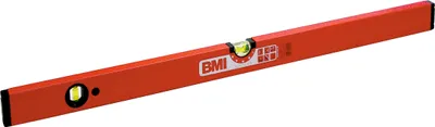 Obrázek produktu pro BMI Alu-Profil Wasserwaage Superstar 100 cm pulverbeschichtet Horizontal-Libelle