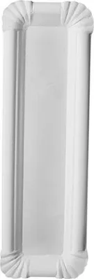 Produktbild von Papstar Teller, Pappe "pure" eckig 6,5 cm x 22 cm weiß, 4 x 250 Stück