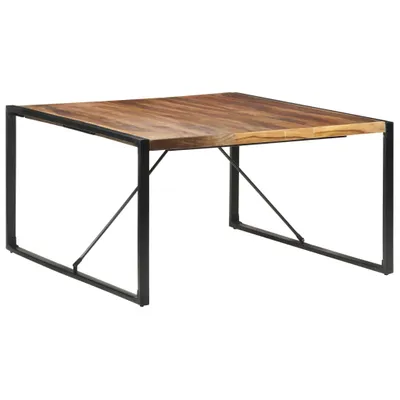 Produktbild von Maison Exclusive - Esstisch 140x140x75 cm Massivholz