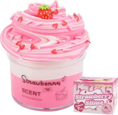 Produktbild von Schleim 200 g, Erdbeerduft, für Kinder