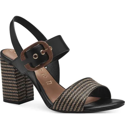 Produktbild von Tamaris Damen Klassische Sandalen 1-28015-42 098 Farbe: Schwarz Größe: 40