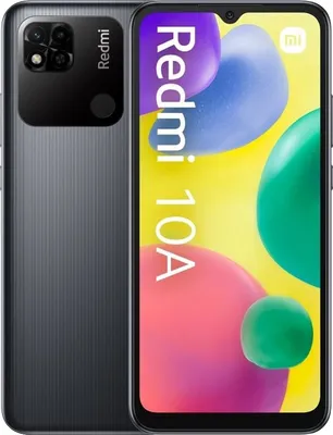 A product shot of a smartphone with a colorful, abstract background.