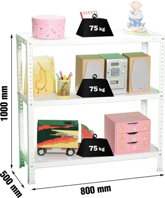Zdjęcie produktu dla Bransoletka metalowa ADVANTAGE MINI 3/500 1000 BIAŁA