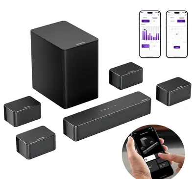 Obrázek produktu pro Soundbar, 71 kanálů, připojení Bluetooth, Poseidon D70