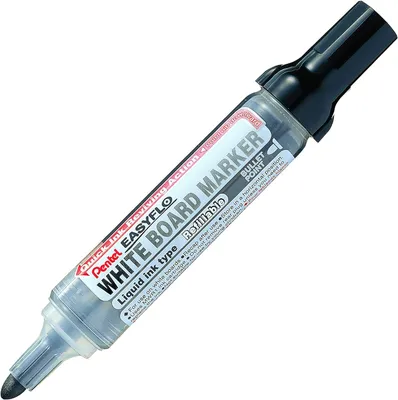 Obrázok produktu pre Pentel MW50M-AO Popisovač na biele tabule EASYFLO s okrúhlym hrotom čierny