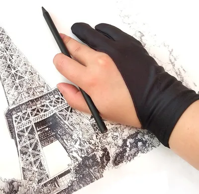 Produktbild von MMOBIEL Digitaler Zeichenhandschuh Künstlerhandschuh für Zeichentablett Medium A