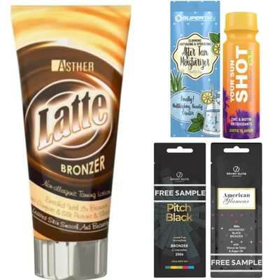 Zdjęcie produktu dla Asther Latte Balsam Do Opalania Zestaw