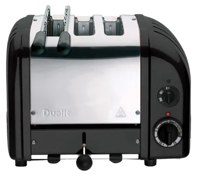 Image de Grille-pains 3 fentes 1700w noir - Dualit - 31218 - combi 2+1