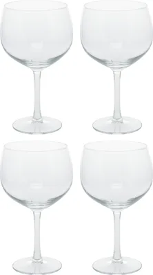 Zdjęcie produktu dla Zestaw 4 szklanek do ginu i toniku - szkło - 650 ml