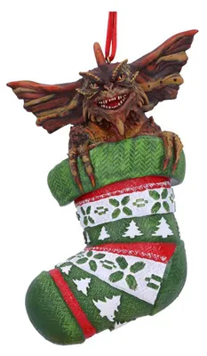 Imagen del producto de Gremlins, calcetín navideño, adorno navideño