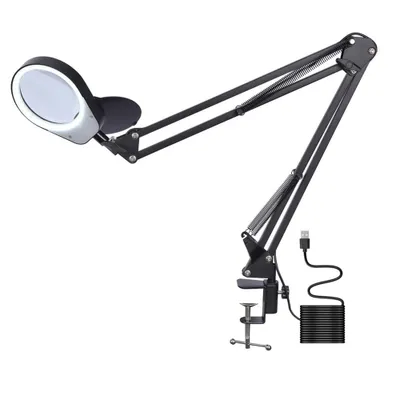 Zdjęcie produktu dla Lupa biurkowa z 2 soczewkami LED
