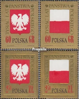 Produktbild von Briefmarken Polen 1966 Mi 1689-1692 (kompl.Ausg.) postfrisch 1000 Jahre Polen