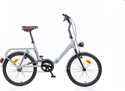 Produktbild von vouwfiets 20 palcová 27 cm unisex ráfiková brzda šedá