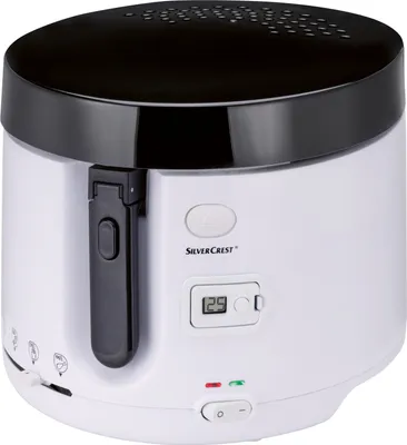 Produktbild von Silvercrest Fritteuse »SFT 1900 A1« 130–190 °C 1900 Watt weiß 60-Minuten-Timer