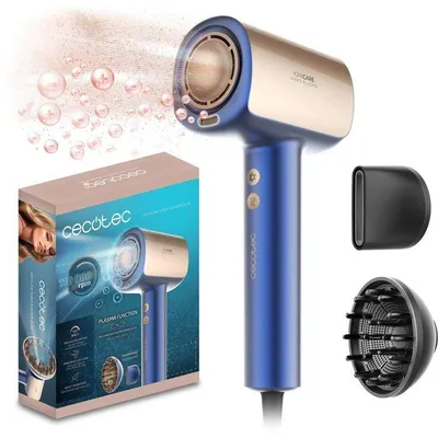 Immagine prodotto di Asciugacapelli - CECOTEC - DryGlam Nano Plasma Blue - 1600 W