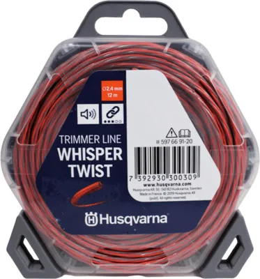 Produktbild von Mähkabel 2,4 Mm X 12 M Husqvarna Whisper Twist