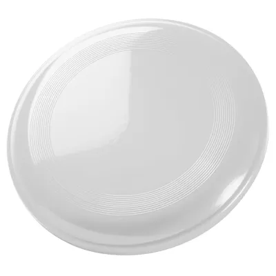 Produktbild von Wurfscheibe "Space Flyer 26" - BPA-freie Frisbee für Kinder und Erwachsene - ideal für Outdoor und Gartenspiele im Sommer - perfekt stapelbar - Weiß