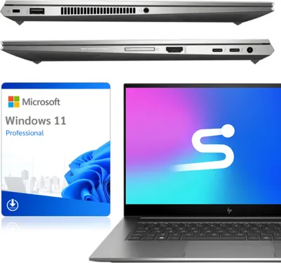 Zdjęcie produktu dla Laptop HP ZBook Studio 15 G8 | Intel i7-11850H | 16 GB DDR4 | 256 GB SSD | 15,6" Full HD | Windows 11 | Stan A-