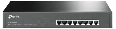 Immagine prodotto di TP-Link TL-SG1008MP Switch di rete 8 porte Gigabit PoE+ 153W rack 1U nero