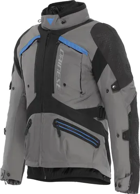 Produktbild von Dainese Gullfoss D-Dry wasserdichte Motorrad Textiljacke, schwarz/grau/blau, 54