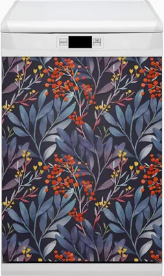Produktbild von Dekorative Magnetmatte Küche Geschirrspüle 45x80 cm Magnet für Spülmaschine - Bildblumen