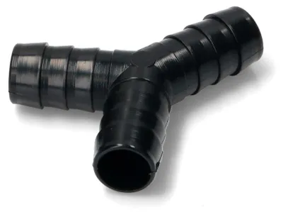 Dreiwege-Ablaufanschluss für Waschmaschine, Außendurchmesser 18 mm, universal