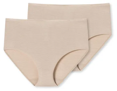 Produktbild von Schiesser 2er Pack Modal Essentials Midi Slip Weicher, feiner Bundgummi mit Glanzgarn-Details, Formstabiles, temperaturausgleichendes Material, Softe, schmale Beingummis für hohen Tragekomfort