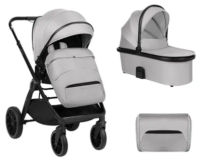 Produktbild von Kikkaboo Tiffany 2024 2 In 1 Kinderwagen Mit Babywanne One Size