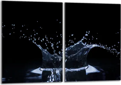 Produktbild von Glasschutzplatte für den Herd 2x40x52 Wasser