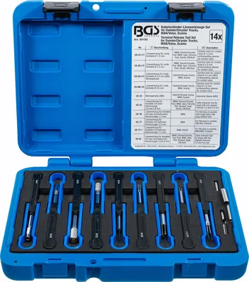 Produktbild von BGS 60150 Kabelverbinder-Lösewerkzeuge-Set, für MAN+Volvo, 14-tlg.