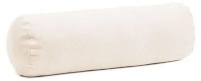 Produktbild von GÖZZE Darco Kissenrolle weiche atmungsaktive Chenille-Kissenrolle mit Reißverschluss und abriebfester Oberfläche Creme 60 x 20 cm