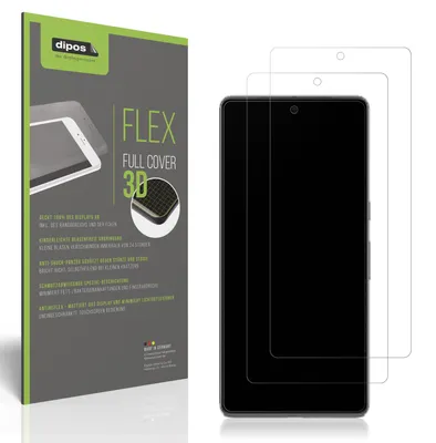 Produktbild von 2x Full Cover Schutzfolie matt für Google Pixel 7 Pro Panzerfolie Anti-Shock