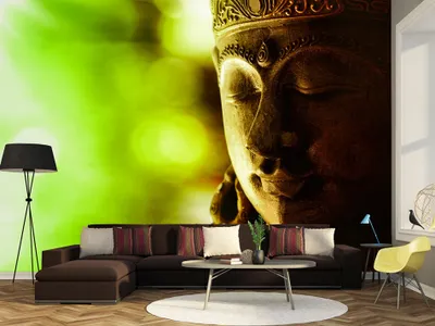 Produktbild von Vlies Fototapete 350x256 cm Tapeten Wandtapete XXL Buddha h-A-0051-a-b