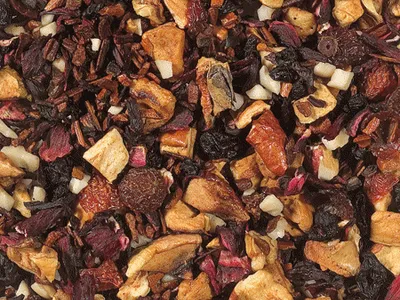 Produktbild von 1 kg  Früchteteemischung Apfelstrudel aromatisiert