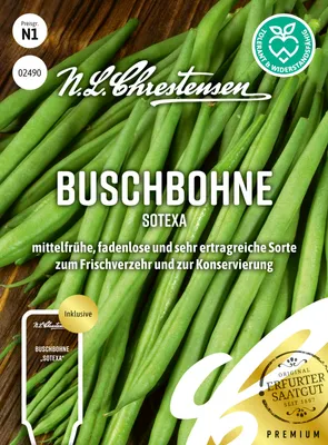 Produktbild von Buschbohne Sotexa | Buschbohnensamen von N.L. Chrestensen