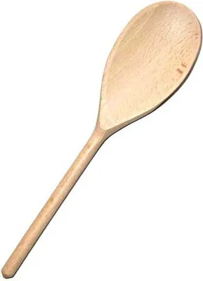 Produktbild von Schwedischer Holzlöffel oval 20 cm | Küchenlöffel aus Holz | Ökologischer Kochlöffel | Koch- und Rührlöffel aus Holz