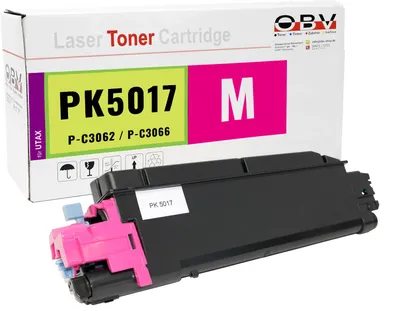 Produktbild von UTAX PK-5017 kompatibler Toner Magenta - Triumph-Adler Utax P-C3062dn P-C3062i P-C3066i MFP