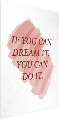Produktbild von Posterpapier Poster - You Can Do It 29.7x42 cm Text m-A-0865-ao-a
