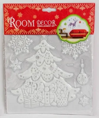 Zdjęcie produktu dla naklejki witraż Boże Narodzenie 20 x 21 cm 2618