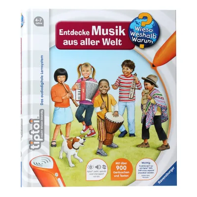 Produktbild von tiptoi® Entdecke Musik aus aller Welt