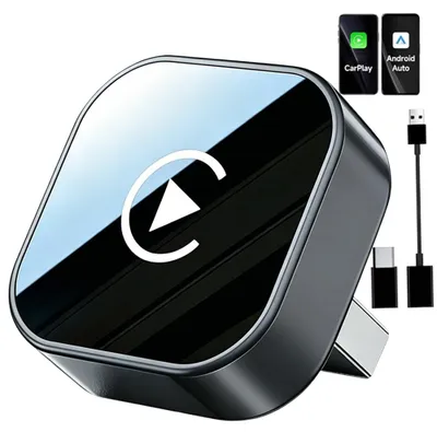 Drahtloser CarPlay-Adapter, Plug & Play, Mini, Bluetooth 5.3, WiFi