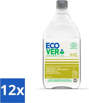 Produktbild von Ecover - Essential Geschirrspülmittel - Kamille - 950 ml - Vorteilspack - 12 Stücke
