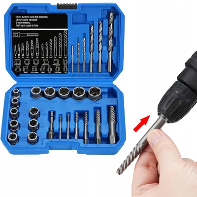 Produktbild von Hochfestes 26-teiliges Steckschlüssel-Set Werkzeugkoffer 8-19 mm